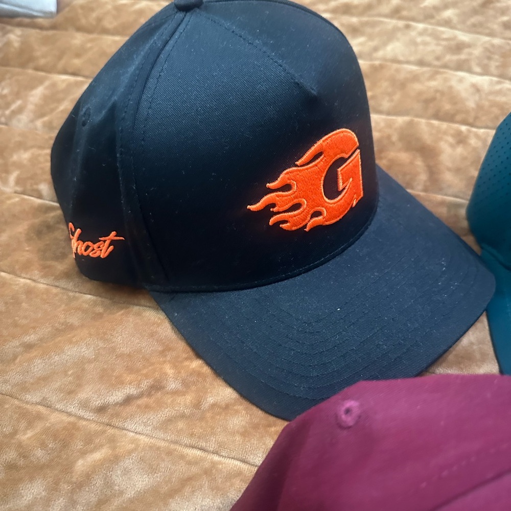 Ghost Embroidered Logo Baseball Caps - Five Colorways - Picture 2 of 2